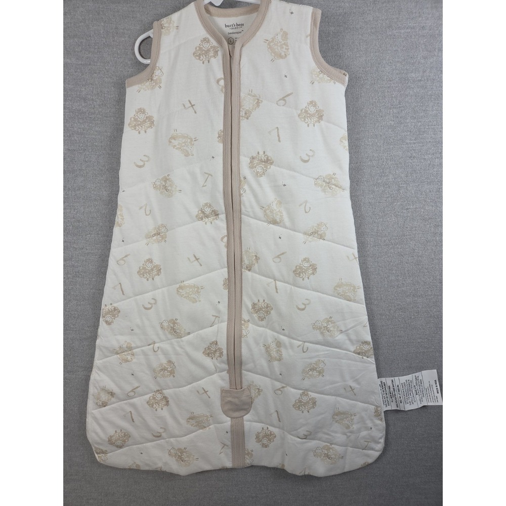 Burts Bees Baby L Baby Beekeeper Wearable Blanket Sleep Sack Organic Cotton NEW